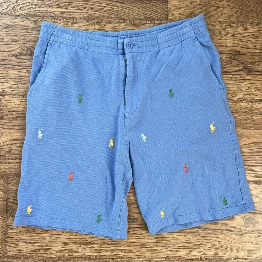 Ralph Lauren Boy's Polo Prepster Cotton Mesh Shorts XL 18-20 EUC
